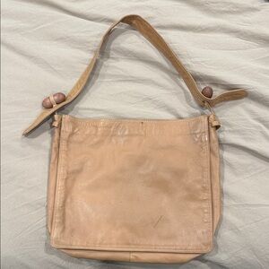 Vintage Bottega Veneta beige tan shoulder bag